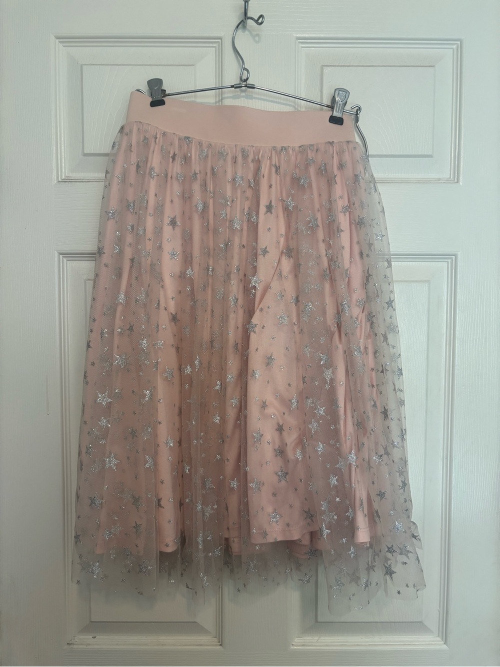torrid Pink Star-Print Tulle Skater Skirt